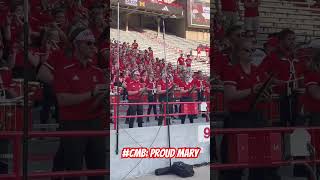 Cornhusker Marching Band PostGame PROUD MARY 93023 cmb music band collegemarching [upl. by Herrle560]