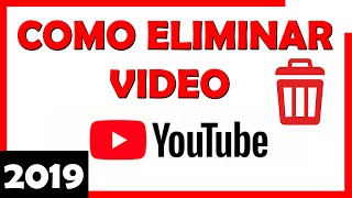 Cómo eliminar un video de YOUTUBE 2020 [upl. by Annekam]