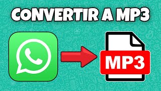 COMO CONVERTIR UN AUDIO DE WHATSAPP A MP3 GRATIS SIN PROGRAMAS FACIL Y RAPIDO EN PC 2024 [upl. by Duahsar]