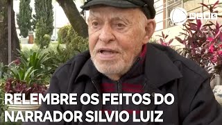 Relembre os feitos de Silvio Luiz ícone da narração esportiva [upl. by Karoly]