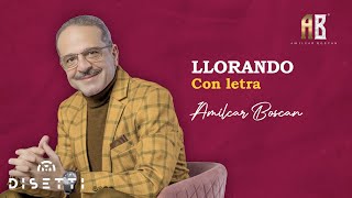 Amilcar Boscan  Llorando  Salsa Romántica Con Letra [upl. by Riki]