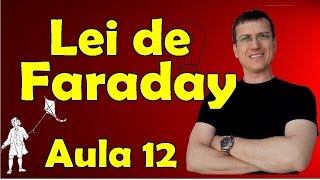 Lei de Faraday  Indução eletromagnética  Eletromagnetismo Aula 12  Prof Marcelo Boaro [upl. by Palocz]