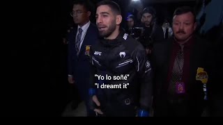 Ilia Topuria quotYo lo soñéquot  Entrada UFC 298 [upl. by Keheley]