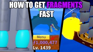 Nasıl Hızlı Fragments Kasılır   Roblox Blox Fruits 33 Bölüm [upl. by Notrab]