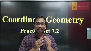 9th STD  Math 2  Maharashtra Board  Chapter 7  Coordinate Geometry  Practice Set 72  Video 2 [upl. by Cinnamon5]