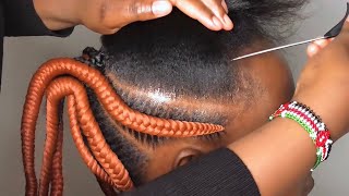 A Simple 5Stitch Braids Beginners [upl. by Winston]