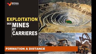 Formation en Exploitation des Mines et Carrières [upl. by Desmond]