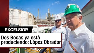 Refinería Dos Bocas aún no está operando contrario a lo asegurado por López Obrador [upl. by Barna495]