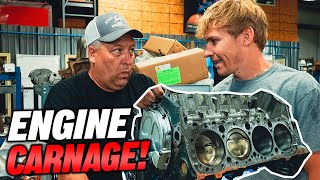 Nova Engine Carnage Reveal  372 SBC DYNO DAY [upl. by Mellen180]