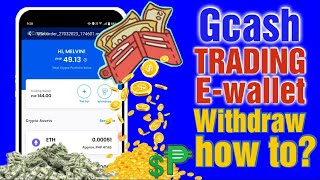 Gcash Crypto trading Ewallet money how to withdraw [upl. by Adamik496]