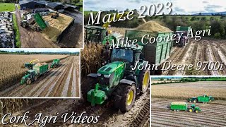 Maize 2023  Mike Cooney Agri  John Deere 9600i [upl. by Seni]