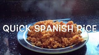 Quick Spanish Rice Recipe [upl. by Ybhsa716]