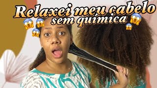 RELAXAMENTO CASEIRO PARA CABELO CACHEADOCRESPO [upl. by Kcirednek329]