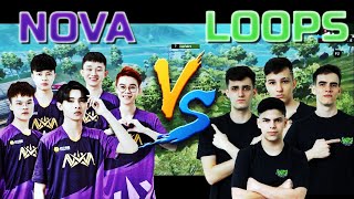 NOVA vs LOOPS  INTENSE Sanhok Fight  PMGC Scrims [upl. by Goober]