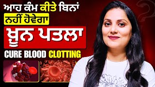 ਆਹ ਕੰਮ ਕੀਤੇ ਬਿਨਾਂ ਕਦੇ ਨਹੀਂ ਹੋਵੇਗਾ ਖੂਨ ਪਤਲਾ। Prevent Blood Clotting। Tandrust Punjab । [upl. by Shalna551]