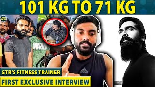 ரசிகர்களோட அன்பைப் பார்த்து Simbu அழுதாரு  Fitness Trainer Sandeep  STRs Goosebumps Comeback [upl. by Ymmas22]