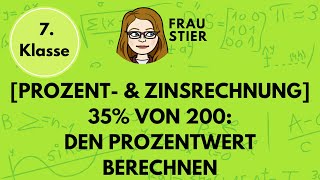 Prozentwert berechnen z B 60 von 30 Prozentrechnung [upl. by Aniad112]