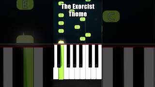 The Exorcist Theme  BEGINNER Piano Tutorial [upl. by Annemarie]