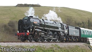 Swanage Railway  Spring Steam Gala 2425032023 [upl. by Enirolf]