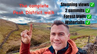 A Perfect Peak District walk Whetstone Ridge amp Shutlingsloe plus waterfalls amp forest trails 🥾 [upl. by Neill123]