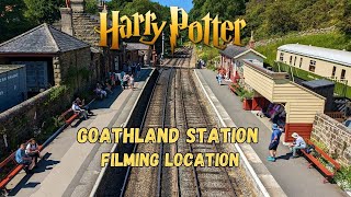 Goathland Station  Harry Potter DJI Mini 3 Pro [upl. by Aleac]