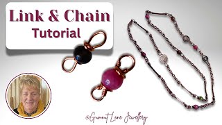 EASY A StepbyStep Guide to Making Oval Loop Beaded Chain Links  For All Skill Levels [upl. by Bergstrom422]