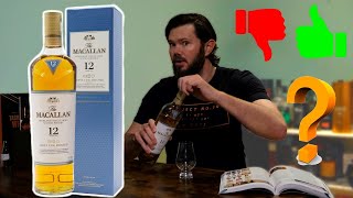 Macallan 12 Year Old Triple Cask Single Malt Scotch Whisky Review Is it worth the money Whiskey [upl. by Abocaj]