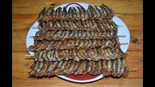 HAMSİ NASIL TEMİZLENİR HAMSİ TAVA Fried anchovy [upl. by Ardyaf]