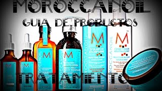 Moroccanoil Guia de Productos Tratamiento [upl. by Solim]