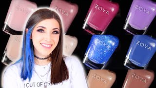 Zoya Abundance Spring 2022 amp Naturel 5 Nail Polish Swatches  KELLI MARISSA [upl. by Eeldivad]