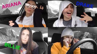 Carpool Karaoke ft Ariana Grande Billie Eilish and Drake [upl. by Utley]