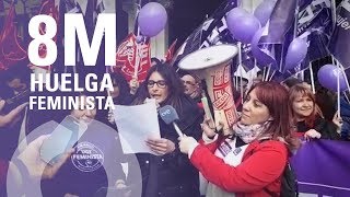 Los sindicatos toman la palabra en Valladolid  8M Huelga feminista [upl. by Enomaj]