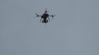 Red Bull Quadcopter at Ashbourne Shrovetide Football Tues 4th Mar 2014 [upl. by Tewfik793]