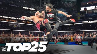 The Best WWE Moments of Aug 2024 WWE Top 25 [upl. by Ordnaxela]