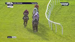 LOSSIEMOUTH G2 Unibet Hurdle Cheltenham 27th January 2024 [upl. by Etnemelc343]