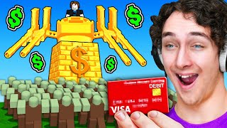 I Spent 100000 on the STRONGEST Tower in Roblox Tower Defense [upl. by Jeanie]