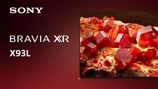 2023 Sony X93L BRAVIA TV  Official Video [upl. by Bowie769]