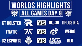 Worlds 2023 Round 5 Highlights ALL GAMES  LoL World Championship 2023 Day 9 [upl. by Valle462]