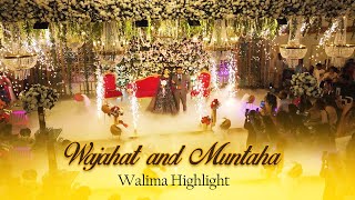 Wajahat amp Muntaha Walima Highlight  Asad Studios Layyah [upl. by Ordway]