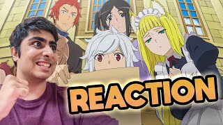 ITS FINALLY HERE REACTING TO THE FIRST DANMACHI SEASON 5 TRAILER [upl. by Grimbal344]