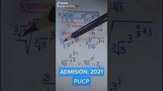 ADMISIÓN 2021 PUCP [upl. by Irrac]