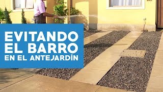 ¿Cómo evitar el barro en el antejardín [upl. by Nyrac]