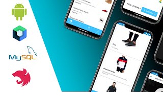 Kotlin NestJS y MySQL ECommerce App MVVM  Jetpack  Room  Pasarelas de pago [upl. by Yretsym]