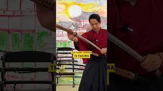 How You’re Sheathing a Katana Incorrectly [upl. by Nnylyar]