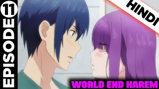 World End Harem Episode 11 Explained in Hindi [upl. by Ahsoek]