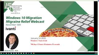 NCSi Training Webcast  Ivanti Windows 10 Migration  Demo of Ivanti Endpoint Management Solution [upl. by Puiia]