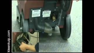 Self Contained Carpet Cleaning Extractor Minuteman International X17 [upl. by Frantz953]