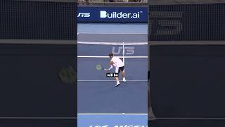 Look at this video to understand the motion when it comes to serve and volley 👀 tennistip tennis [upl. by Pike]