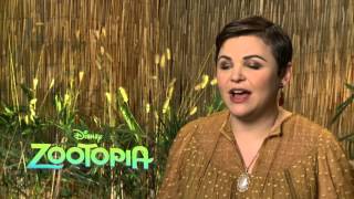 Ginnifer Goodwin Interview  Zootopia [upl. by Grey935]