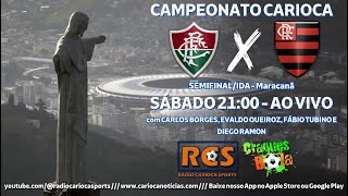 Fluminense x Flamengo  CampeonatoCarioca 2024 SemifinalIda  AO VIVO [upl. by Lemieux]